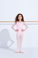 10618C Asymmetrical long sleeve leotard