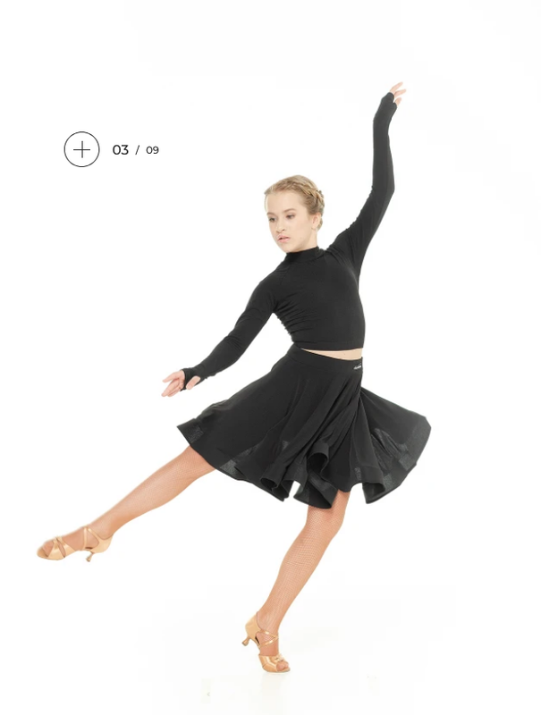 Ballroom skirt for children